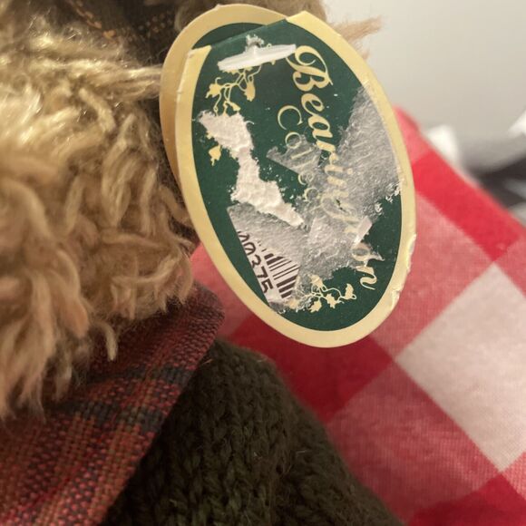 Bearington Collection Bear Martha Handcrafted Jointed Limited Edition - Picture 4 of 8